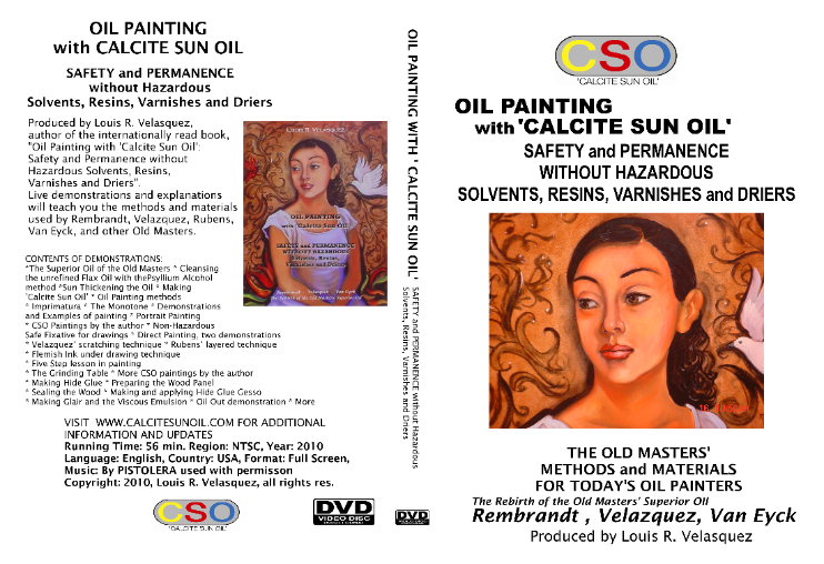 dvd cover measurements. The OIL PAINTING DVD is